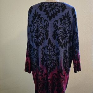 Parsley And Sage Patterned Long Sleeve Top